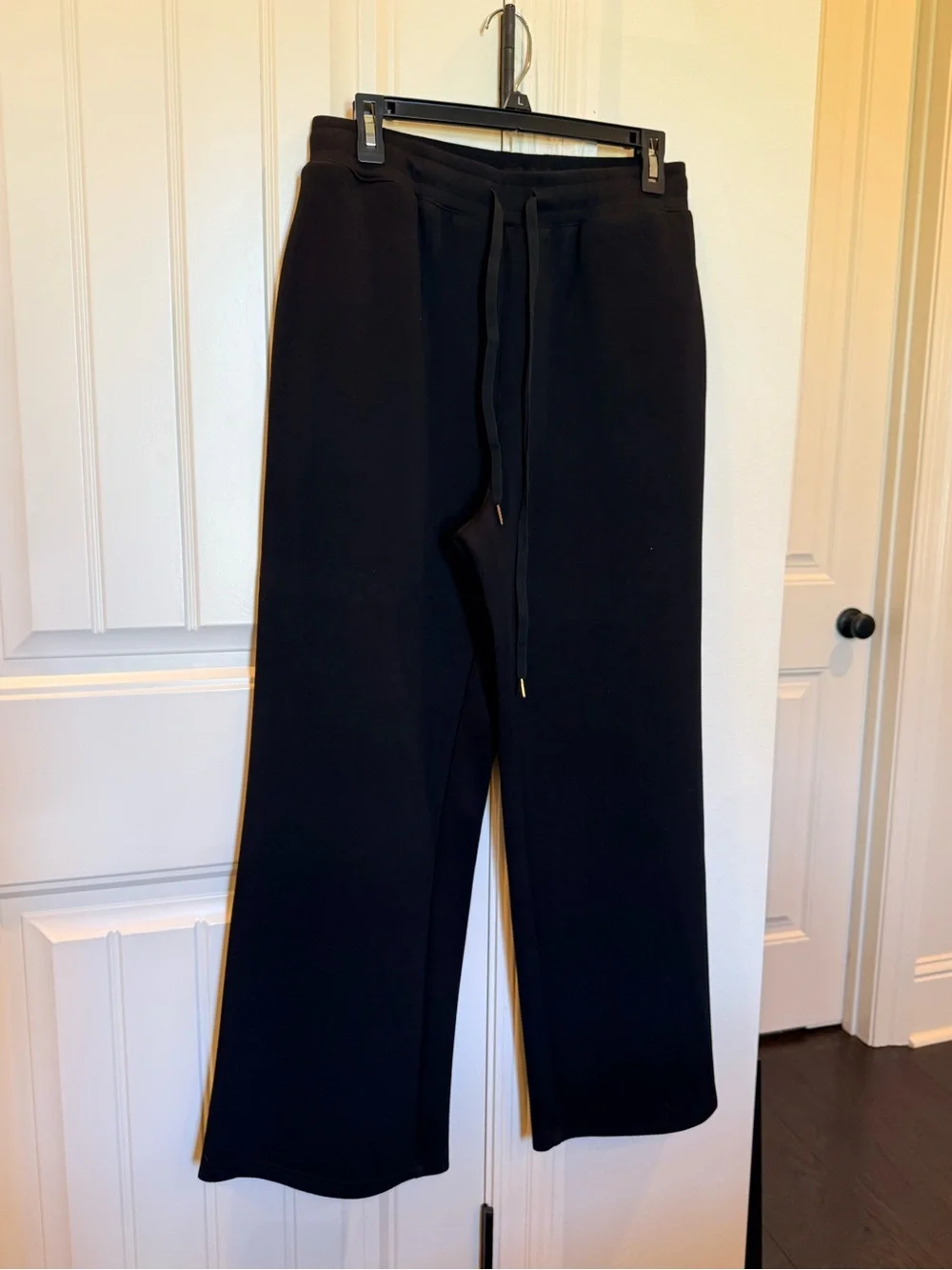 Amazon Black Quarter Zip Pull-Over and Wide-Leg Pull-On Track Pants Set - Picture 3 of 9